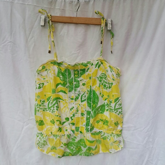Reef Aloha print top