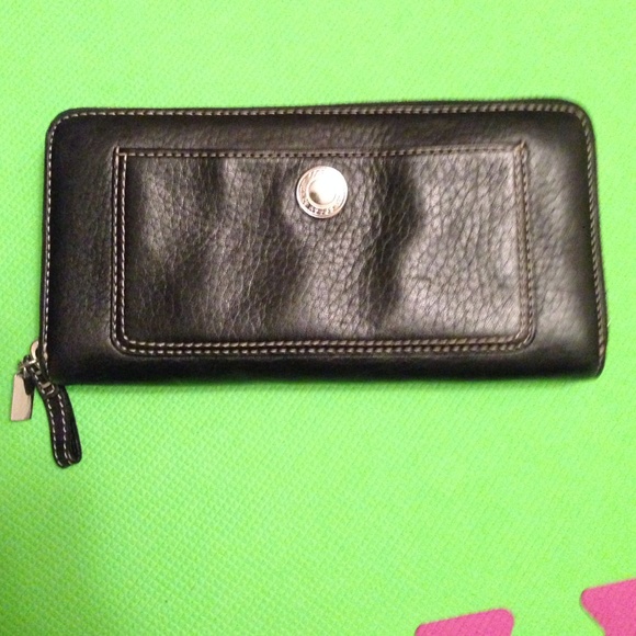 Coach Black Wallet.