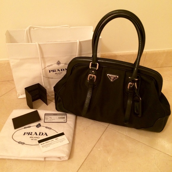 Authentic Guarantee - Prada Tessuto Tote Bag – Just Gorgeous Studio