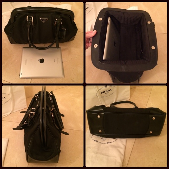 Authentic PRADA Tessuto Black Bag - Picture 2 of 4
