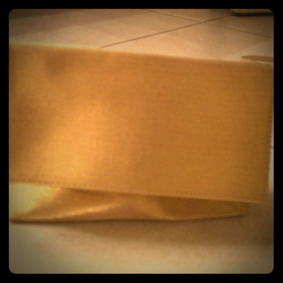 Cute gold clutch