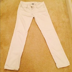 White AE skinny jeans
