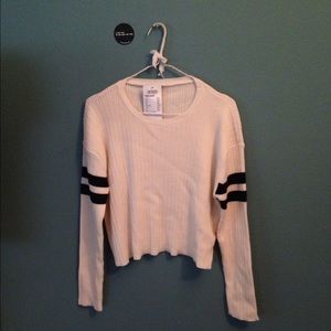 Sweater and wanted tshirt