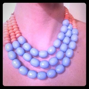 Beaded layered necklace