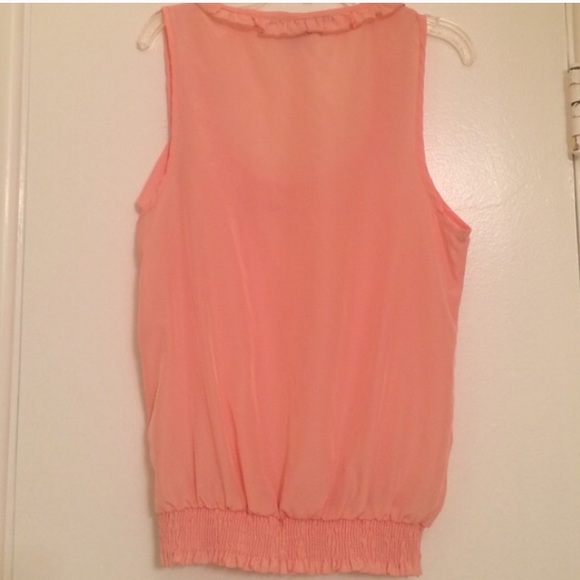 SALE Pink Bow Tank Top - Picture 4 of 4