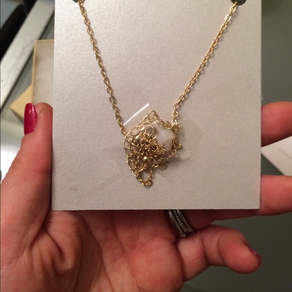 Anthropologie Engagement Charm "Amore" Necklace - Picture 4 of 4
