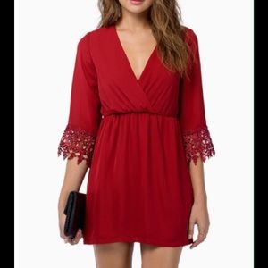 Red Tobi dress