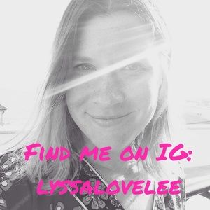 Follow me on Instagram. Username: LyssaLoveLee