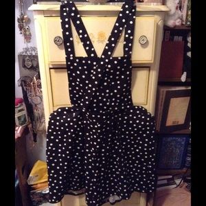 Forever 21 + Polka Dot Overalls 2x plus size