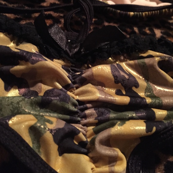 Custom BYOB Camo Chynna Dolls Scrunch Bikini - Picture 3 of 4