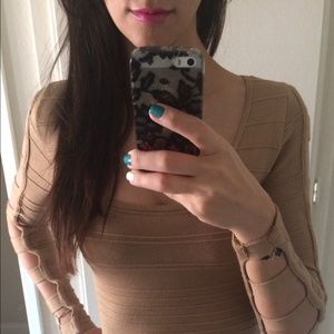 A cutout dress from 2b bebe.