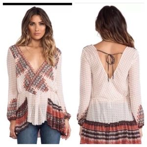 NWT Free People Into The Mystic Top