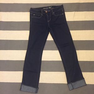 Dark American eagle jeans