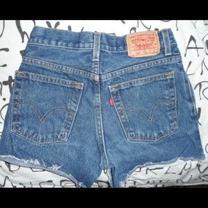 Levi's Vintage High Waisted Shorts