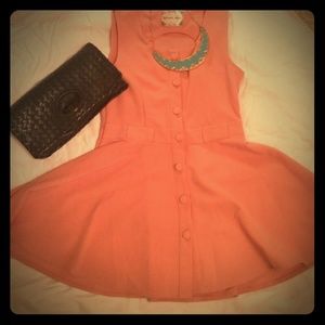 Pink spring dress
