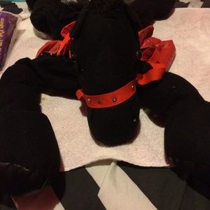 Kids black horse costume