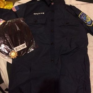 Adult Halloween cop costume