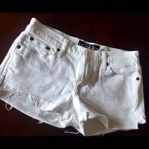 Lucky brand white Jean shorts