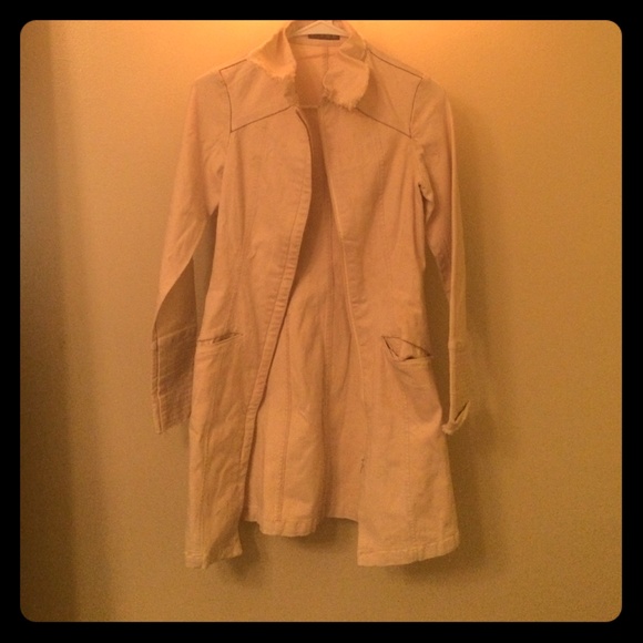 Beige cream jacket