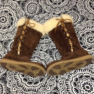 UGG Australia upside down Eskimo boot in brown