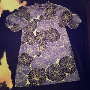 Banana Republic floral tunic dress