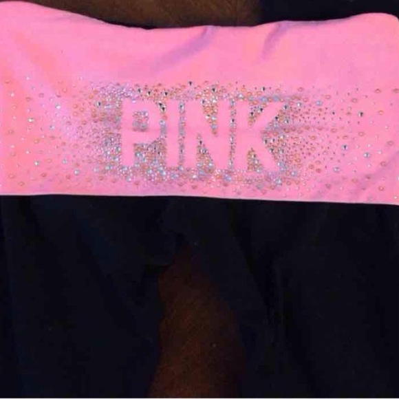 🎀SOLD🎀Victoria's Secret Pink yoga pants.