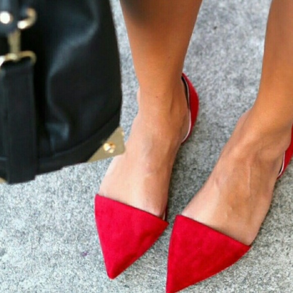 Zara D'Orsay Flats 39