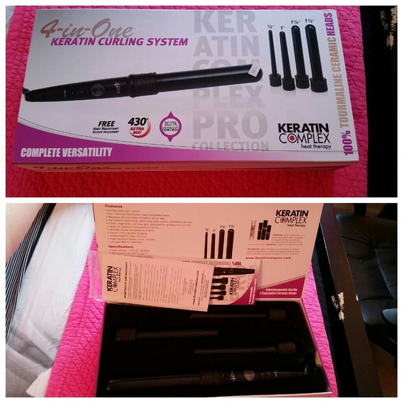 Keratin Complex 4 in1 curling system