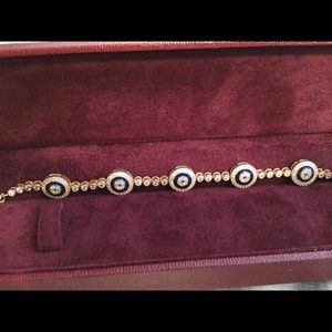 Evil eye bracelet