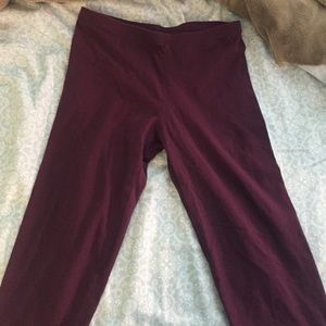 Plum leggings