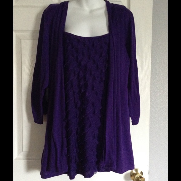 REDUCED - Purple Twinset