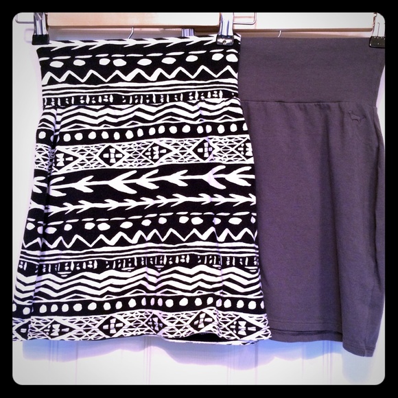 Victoria's Secret PINK lot 2 skirts