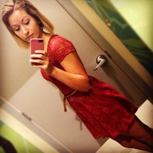 Cute lace dress with belt from Rue 21