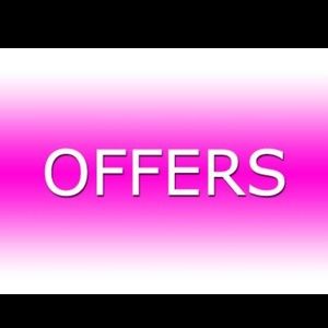 REASONABLE OFFERS ONLY.... SHOW RESPECT 😘