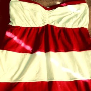 Strapless ,heart shaped, soffe top