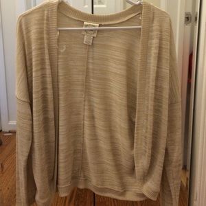 Tan cardigan