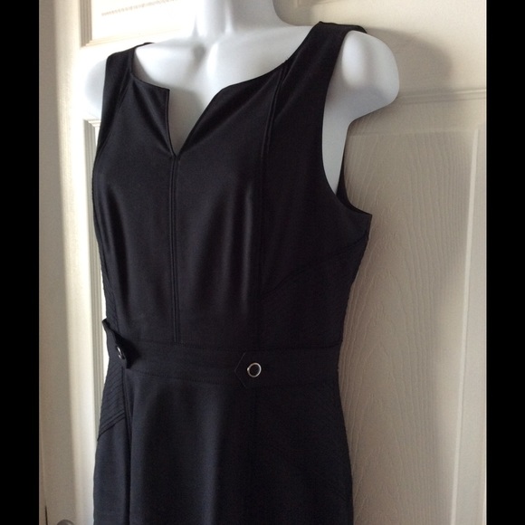 WHBM Wear to Work Dress, black - Picture 2 of 4