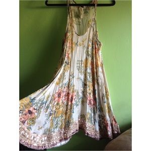 Free People loose sun dress