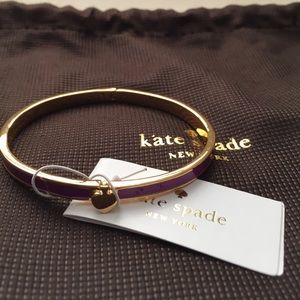 Kate Spade Spade Bangle in Purple