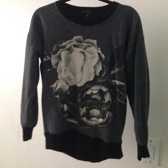 J Crew Graphic Print Sweater