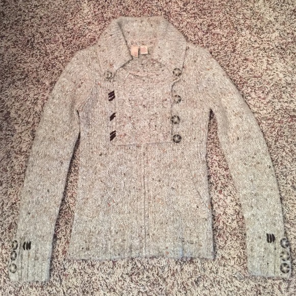 BKE zip up sweater