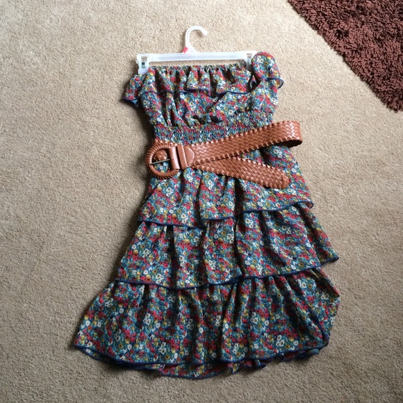 Strapless dress