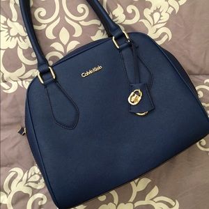 Authentic Blue Calvin Klein Purse