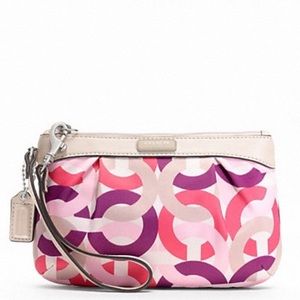 Coach Kristin Chain Link Wristlet