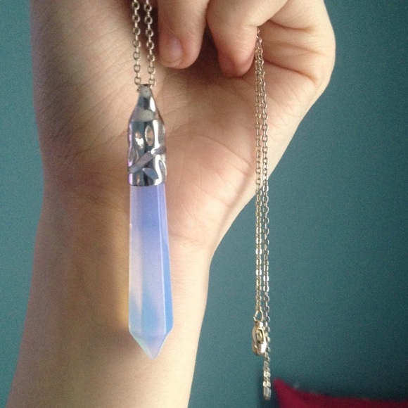 Opalite Glass Pendant