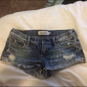 Denim Abercrombie shorts