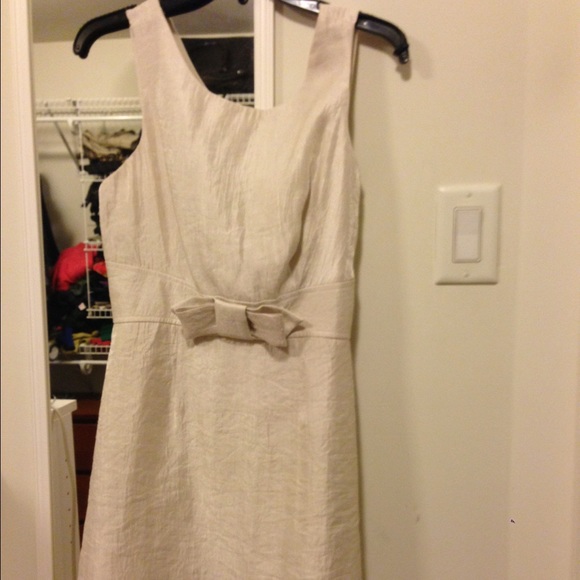 Off white silky feel dress