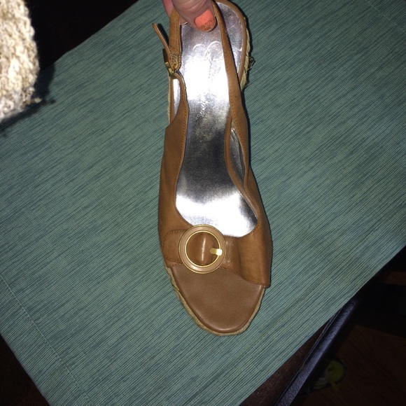 Jessica Simpson. Size 9.5 wedged sandals