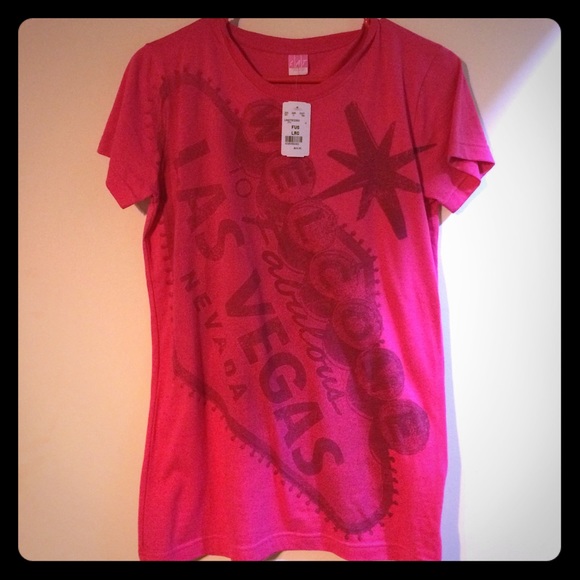 Las Vegas fitted tee