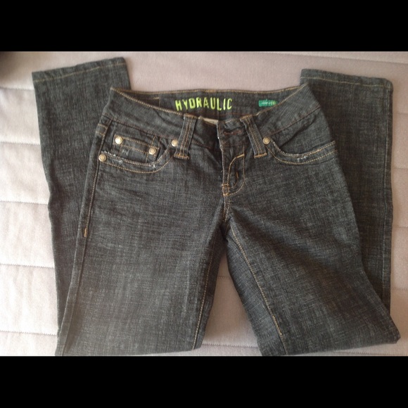 Hydraulic black jeans size 3/4